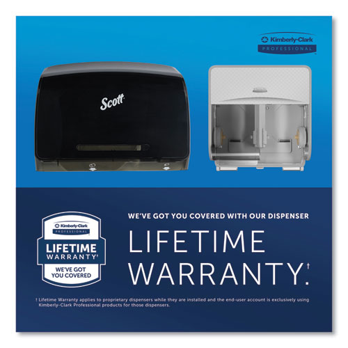Image of Scott® Pro High Capacity Coreless SRB Tissue Dispenser, 11.25 x 6.31 x 12.75, White