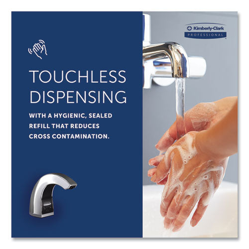 Image of Kimberly-Clark Professional Touchless Counter Mount Skin Care Dispenser, 1.5 L, 2.12 X 4.25 X 5.56, Chrome