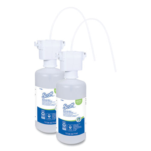 Image of Scott® Essential Green Certified Foam Skin Cleanser Refill, Fragrance-Free, 1,500 mL, 2/Carton