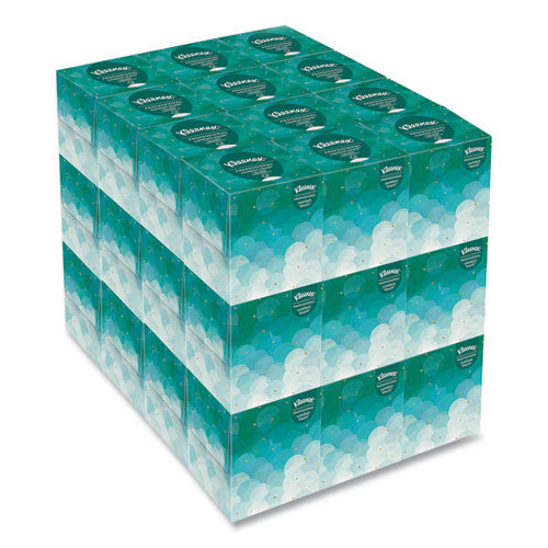 Image of Kleenex® Boutique White Facial Tissue for Business, Pop-Up Box, 2-Ply, 90 Sheets/Box, 36 Boxes/Carton