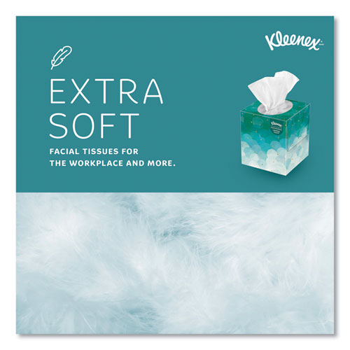 Image of Kleenex® Boutique White Facial Tissue for Business, Pop-Up Box, 2-Ply, 90 Sheets/Box, 36 Boxes/Carton