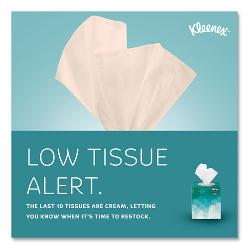 Image of Kleenex® Boutique White Facial Tissue for Business, Pop-Up Box, 2-Ply, 95 Sheets/Box, 6 Boxes/Pack