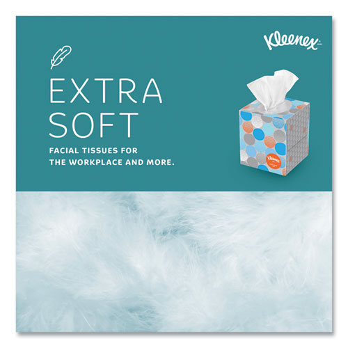 Image of Kleenex® Boutique Anti-Viral Tissue, 3-Ply, White, Pop-Up Box, 60/box, 3 Boxes/pack