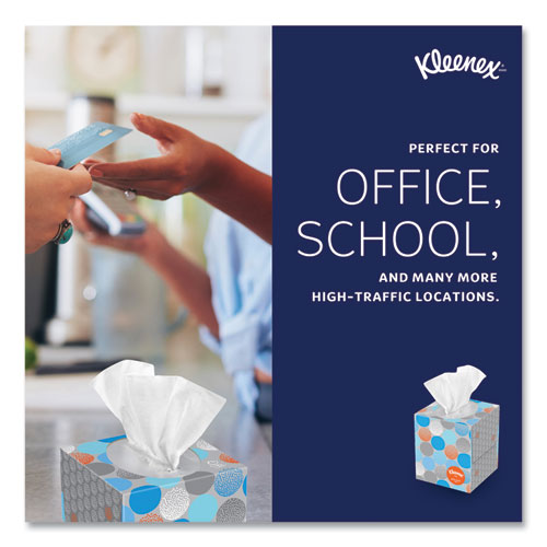 Image of Kleenex® Boutique Anti-Viral Tissue, 3-Ply, White, Pop-Up Box, 60/box, 3 Boxes/pack