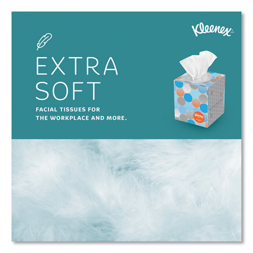 Image of Kleenex® Boutique Anti-Viral Facial Tissue, 3-Ply, White, Pop-Up Box, 60 Sheets/box, 3 Boxes/pack, 4 Packs/carton