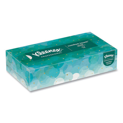 Image of Kleenex® White Facial Tissue for Business, 2-Ply, White, Pop-Up Box, 100 Sheets/Box