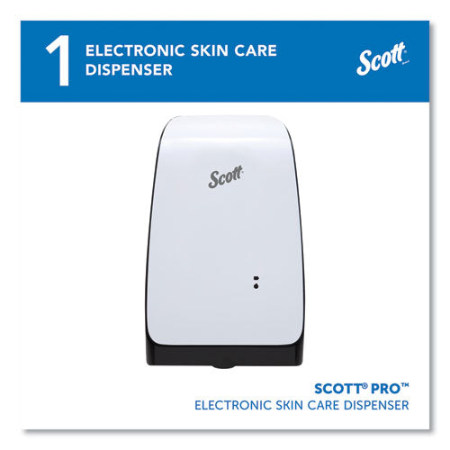 Image of Scott® Electronic Skin Care Dispenser, 1,200 Ml, 7.3 X 4 X 11.7, White