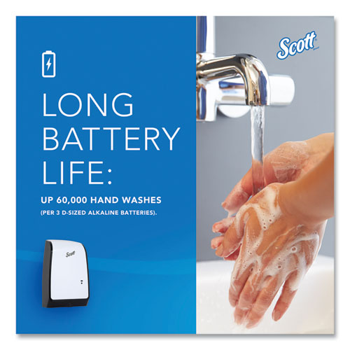 Image of Scott® Electronic Skin Care Dispenser, 1,200 Ml, 7.3 X 4 X 11.7, White