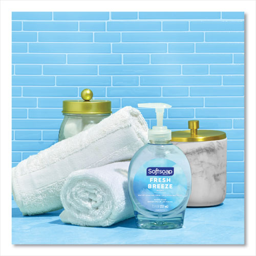Image of Softsoap® Softsoap Liquid Hand Soap Pumps, Fresh Breeze Scent, 7.5 oz, 6/Carton