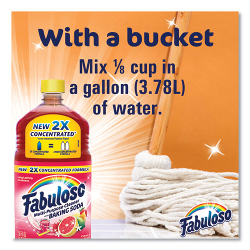 Image of Fabuloso® Multi-Use Cleaner, Citrus Scent, 56 oz Bottle, 6/Carton