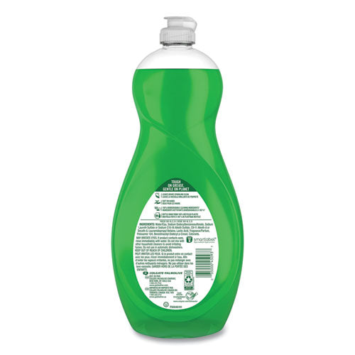 Image of Palmolive® Dishwashing Liquid, Green Scent, 32.5 oz Bottle, 9/Carton