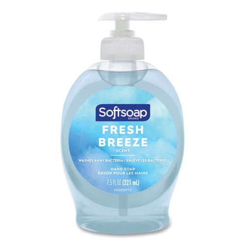 Image of Softsoap® Softsoap Liquid Hand Soap Pumps, Fresh Breeze Scent, 7.5 oz, 6/Carton