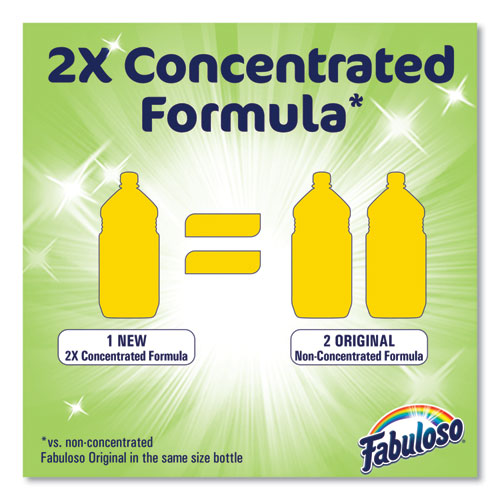 Image of Fabuloso® Multi-Use Cleaner, Refreshing Lemon Scent, 56 oz Bottle, 6/Carton