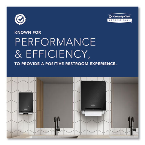 Image of Kimberly-Clark Professional Lev-R-Matic Roll Towel Dispenser, 13.3 X 9.8 X 13.5, Smoke