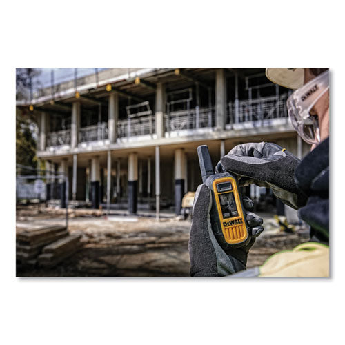 Image of DeWalt® DXFRS300BCH Heavy-Duty Walkie Talkies, 1 W, 22 Channels