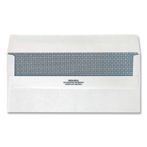 Image of Quality Park Redi-Seal Security-Tint Envelope, Address Window, #10, Commercial Flap, Redi-Seal Closure, 4.13 x 9.5, White, 500/Box