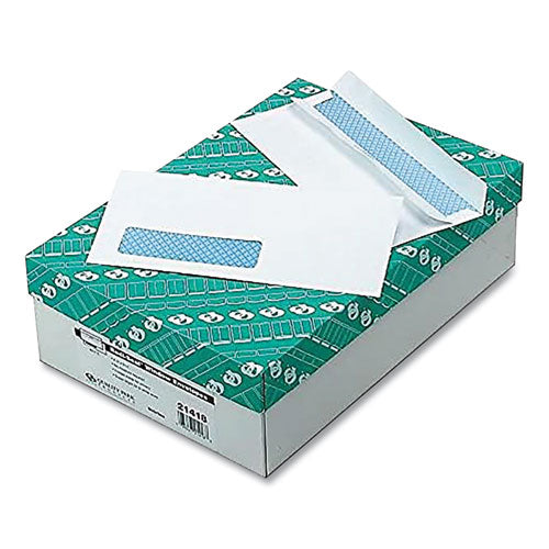 Image of Quality Park Redi-Seal Security-Tint Envelope, Address Window, #10, Commercial Flap, Redi-Seal Closure, 4.13 x 9.5, White, 500/Box