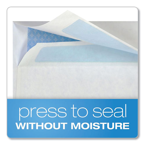 Image of Quality Park Double Window Redi-Seal Security-Tinted Envelope, #10, Commercial Flap, Redi-Seal Adhesive Closure, 4.13 x 9.5, White, 500/BX