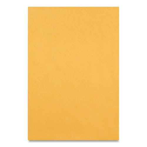 Image of Quality Park Clasp Envelope, 28 lb Bond Weight Kraft, #63, Square Flap, Clasp/Gummed Closure, 6.5 x 9.5, Brown Kraft, 100/Box