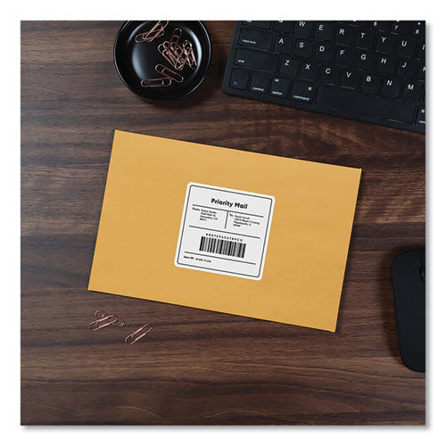 Image of Quality Park Clasp Envelope, 28 lb Bond Weight Kraft, #63, Square Flap, Clasp/Gummed Closure, 6.5 x 9.5, Brown Kraft, 100/Box