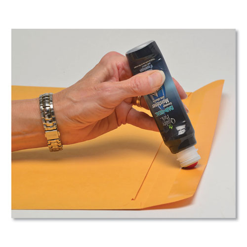 Image of Quality Park Envelope Moistener with Adhesive, 50 mL, Green