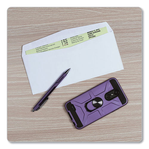 Image of Quality Park Business Envelope, #10, Commercial Flap, Side Seam, Gummed Closure, 24 lb Bond Weight Paper, 4.13 x 9.5, White, 500/Box