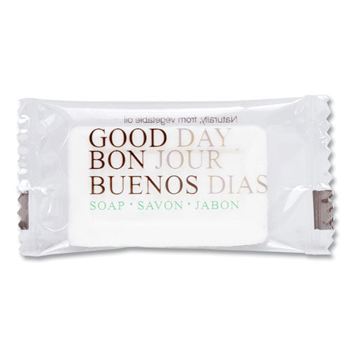 Image of Good Day Amenity Bar Soap, Pleasant Scent, # 1/2, 1,000/Carton