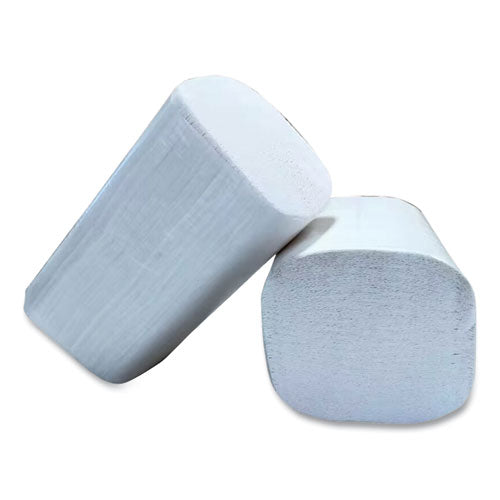Image of GEN Premium Interfold Pop-Up Dispenser Napkin, 6.5 x 8.3, White, 250/Pack, 24 Packs/Carton