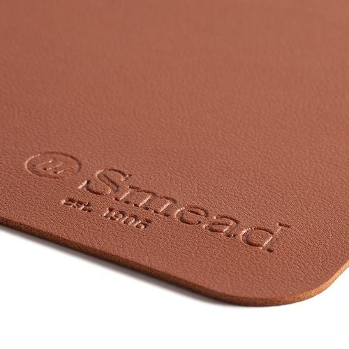 Image of Smead Vegan Leather Desk Pads, 36" x 17", Brown