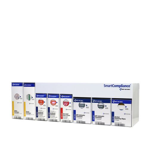 Image of First Aid Only RetroFit Clean Treat and Protect, 135 Pieces, Plastic Case