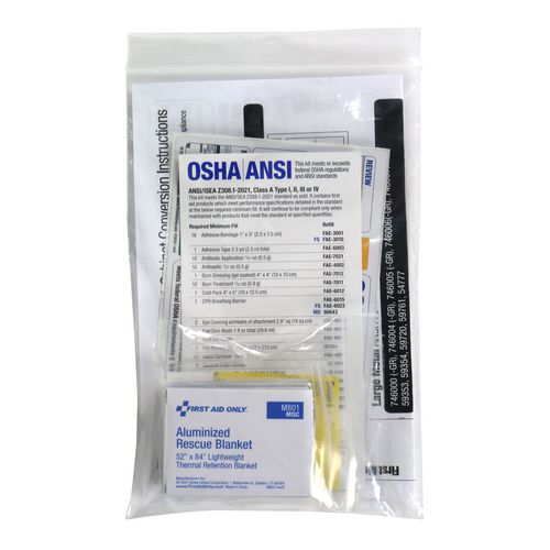 Image of First Aid Only Smart Compliance A 2021 Conversion Kit, 11 Pieces