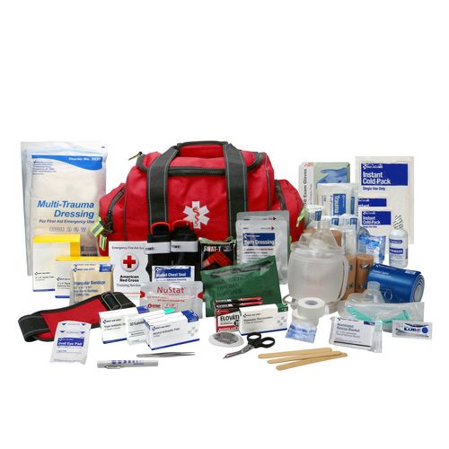 Image of First Aid Only First Responder Bag, 340 Pieces, Fabric Case