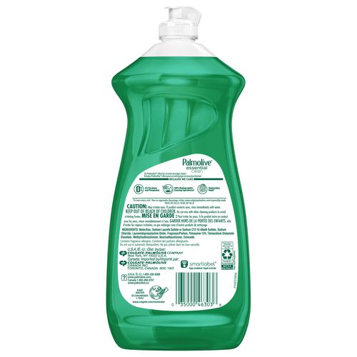 Image of Palmolive® Dishwashing Liquid, Fresh Scent, 28 oz Bottle, 9/Carton