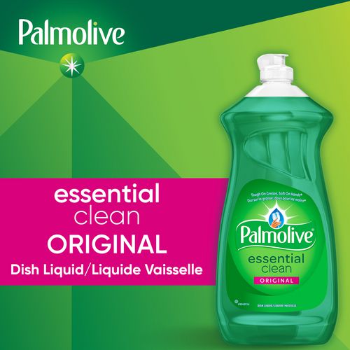 Image of Palmolive® Dishwashing Liquid, Fresh Scent, 28 oz Bottle, 9/Carton