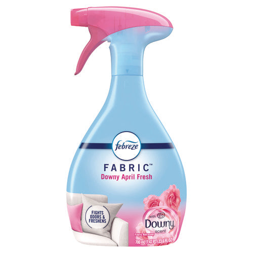 Image of Febreze® FABRIC Refresher/Odor Eliminator, Downy April Fresh, 23.6 oz Spray Bottle, 4/Carton