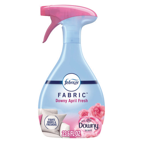 Image of Febreze® FABRIC Refresher/Odor Eliminator, Downy April Fresh, 23.6 oz Spray Bottle, 4/Carton