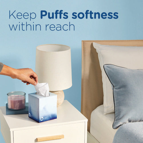 Image of Puffs® Ultra Soft Facial Tissue, 2-Ply, White, 72 Sheets/Box, 24 Boxes/Carton