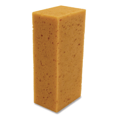 Image of Unger® Fixi-Clamp Sponge, 3.75" x 8.5" x 2.75" Thick, Yellow