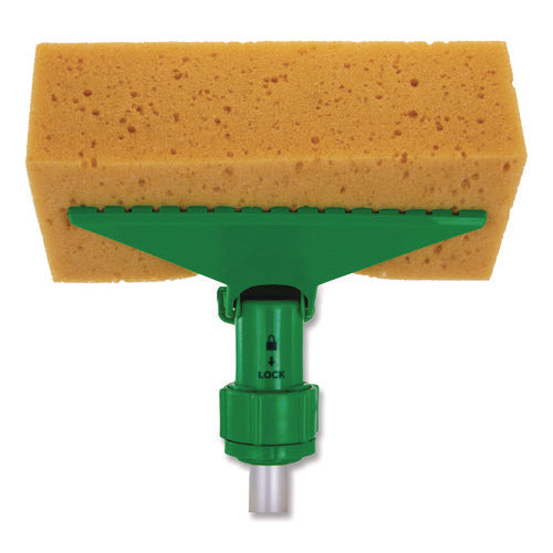 Image of Unger® Fixi-Clamp Sponge, 3.75" x 8.5" x 2.75" Thick, Yellow