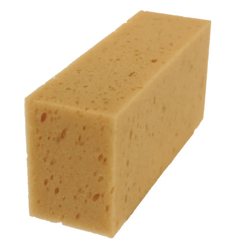 Image of Unger® Fixi-Clamp Sponge, 3.75" x 8.5" x 2.75" Thick, Yellow