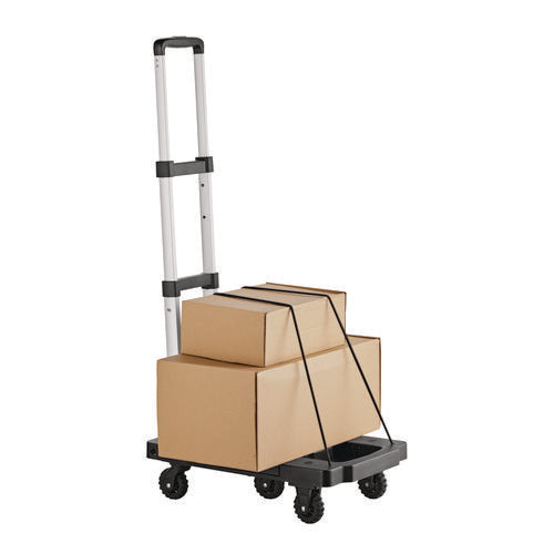 Image of Kantek Handcart, 250 lb Capacity, 19.3 x 14.6 x 38, Black