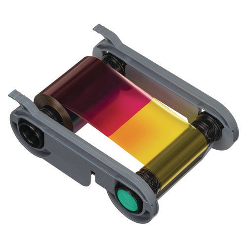 Image of Evolis® R5F208A100 YMCKO Color Ribbon, Black/Cyan/Magenta/Yellow