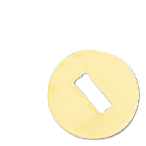 Image of ACCO #2 Washers for Two-Prong Fasteners, 1.25" Diameter, Brass, 100/Box