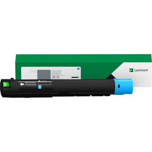 Image of Lexmark 85D0HC0 Toner Cartridge, 16,500 Page-Yield, Cyan