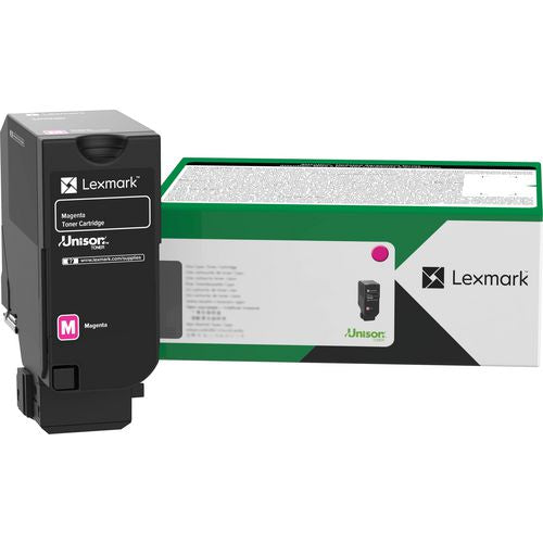 Image of Lexmark 71C1XM0 Return Program Toner Cartridge, 12,500 Page-Yield, Magenta