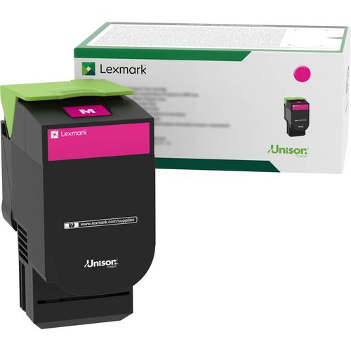Image of Lexmark 70C00MG Return Program Toner, 1,000 Page-Yield, Magenta