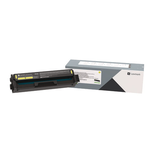 Image of Lexmark C320040 Toner Cartridge, 1,500 Page-Yield, Yellow