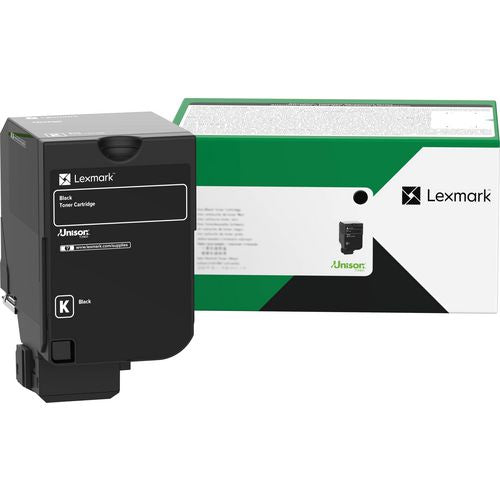Image of Lexmark 71C10K0 Return Program Toner Cartridge, 5,000 Page-Yield, Black
