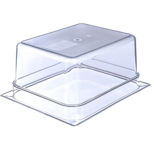 Image of Carlisle StorPlus Polycarbonate Food Pan, 8.7 qt, 10.38 x 12.75 x 6, Clear, Plastic