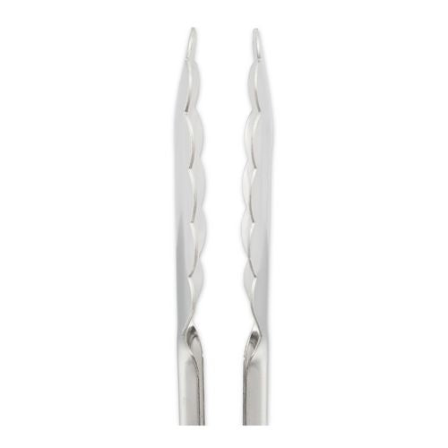 Image of Carlisle Dura-Kool Tongs, Stainless Steel, 9.5", Silver/Black